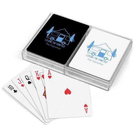 Living the Vantasy Double Deck Playing Cards